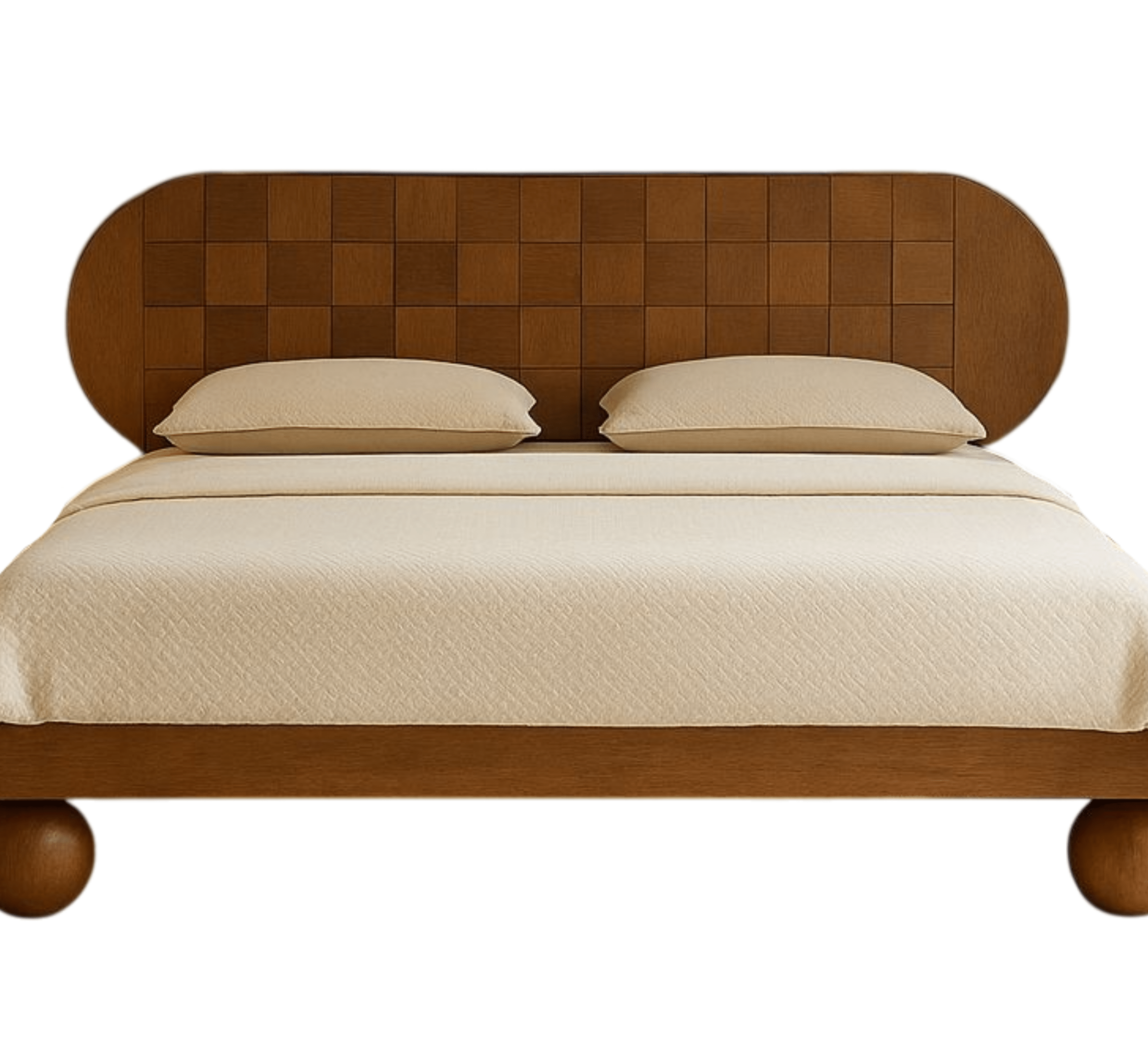 Gharaana Beds Isha 100% Solid Wood Bed