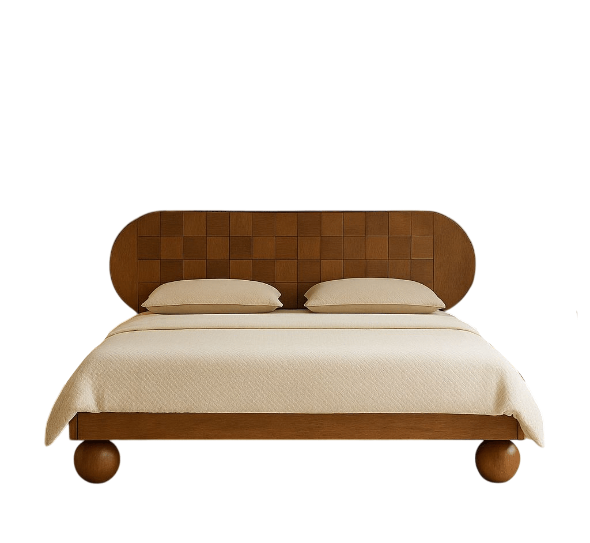 Gharaana Beds Isha 100% Solid Wood Bed