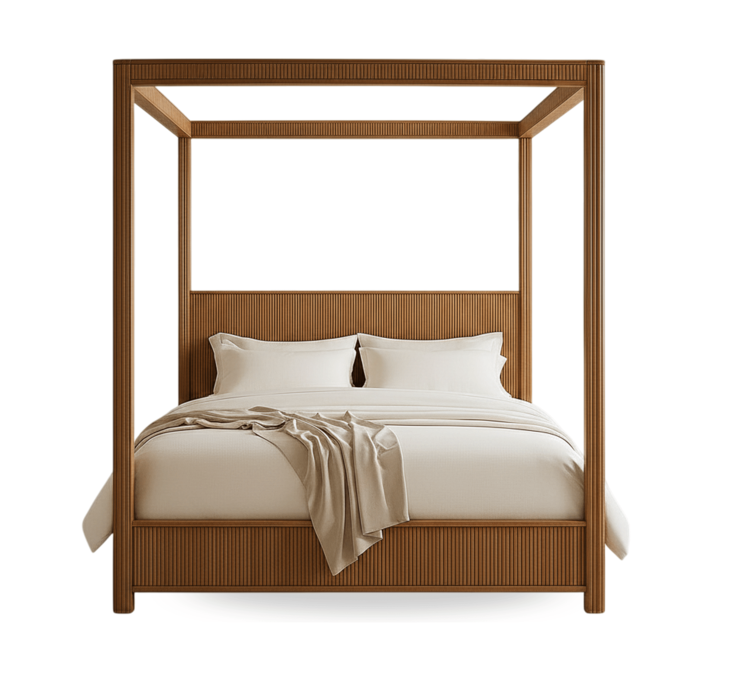 Gharaana Beds Sarah 100% Solid Wood Bed