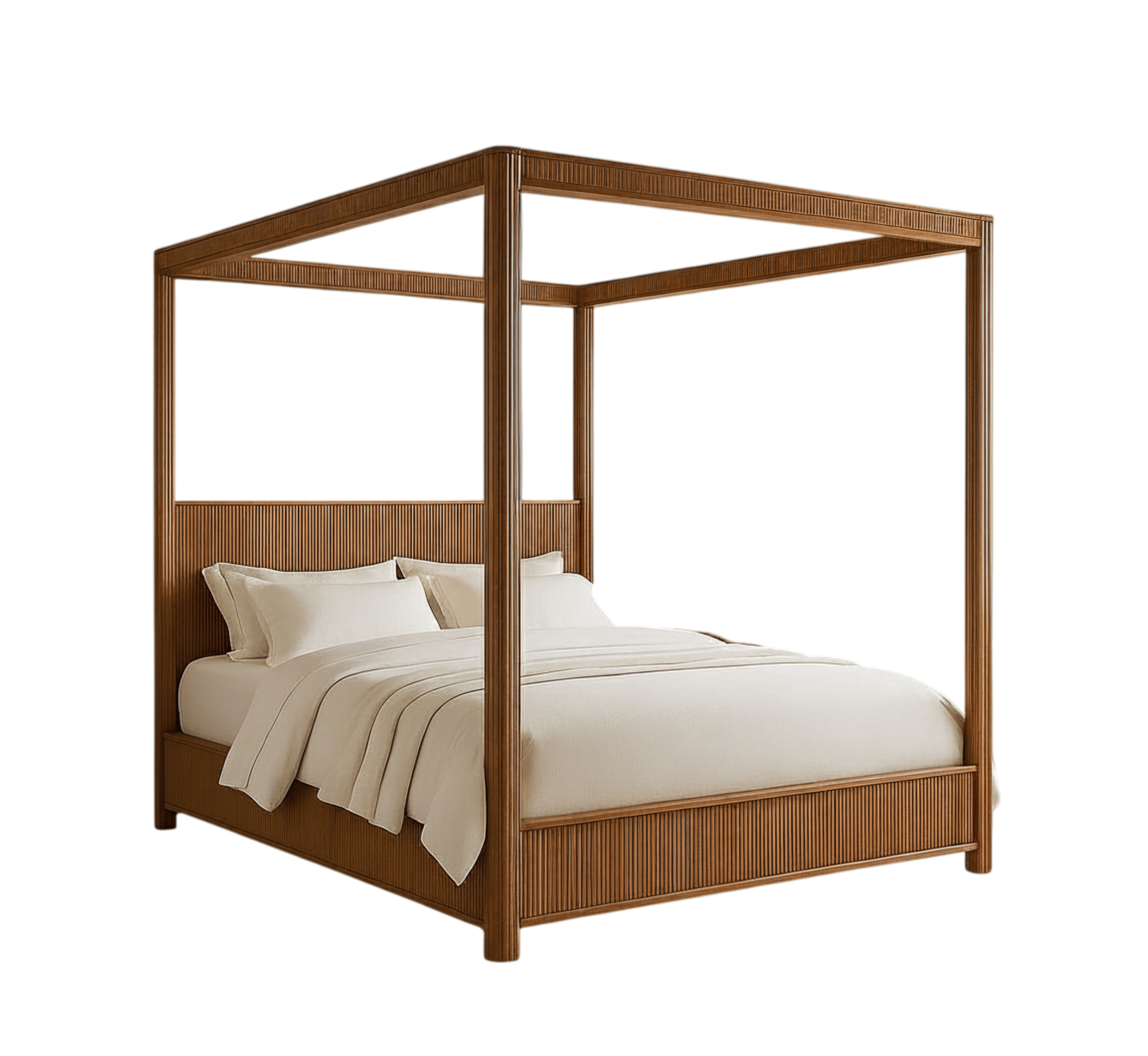 Gharaana Beds Sarah 100% Solid Wood Bed