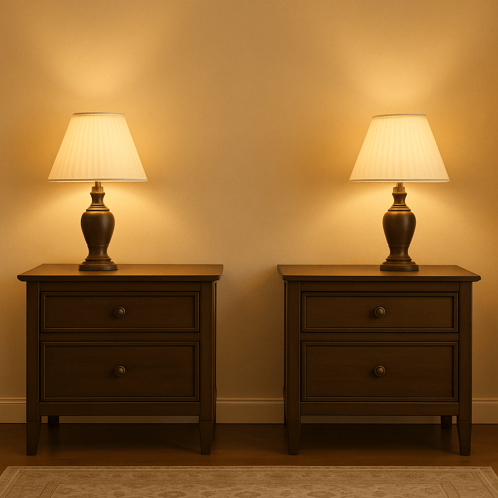 Gharaana Bedsides Kavya Wooden Bedside Table