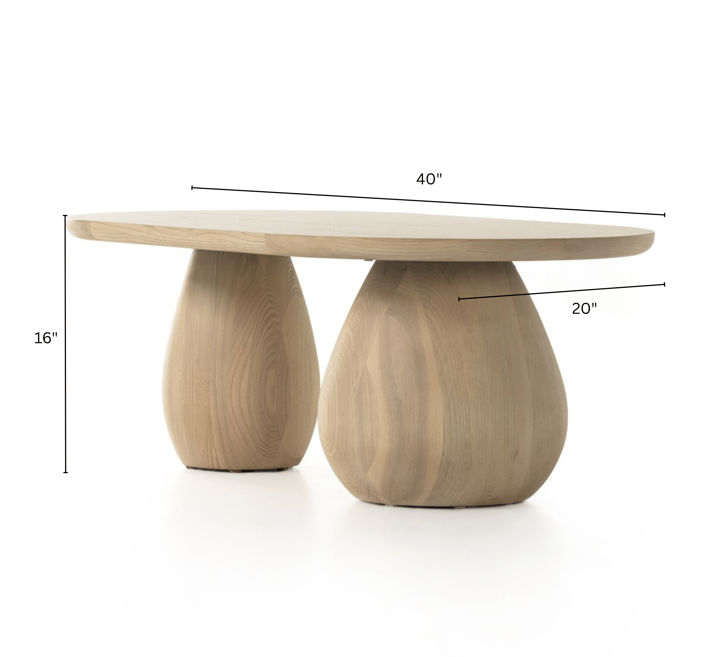 Gharaana Centre Tables Akira Wooden Centre Table