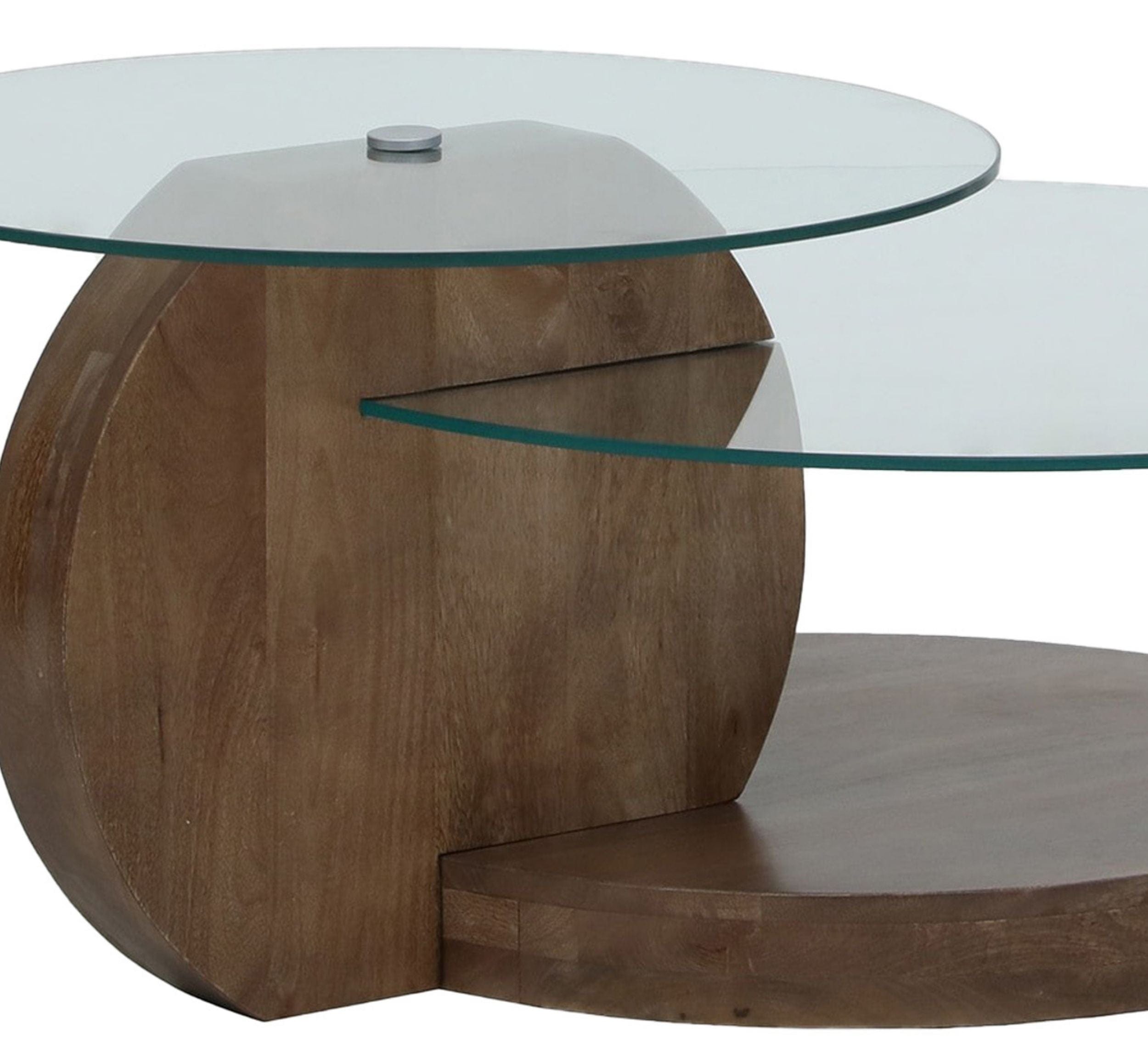 Gharaana Centre Tables Bunch Wooden Nesting Centre Tables
