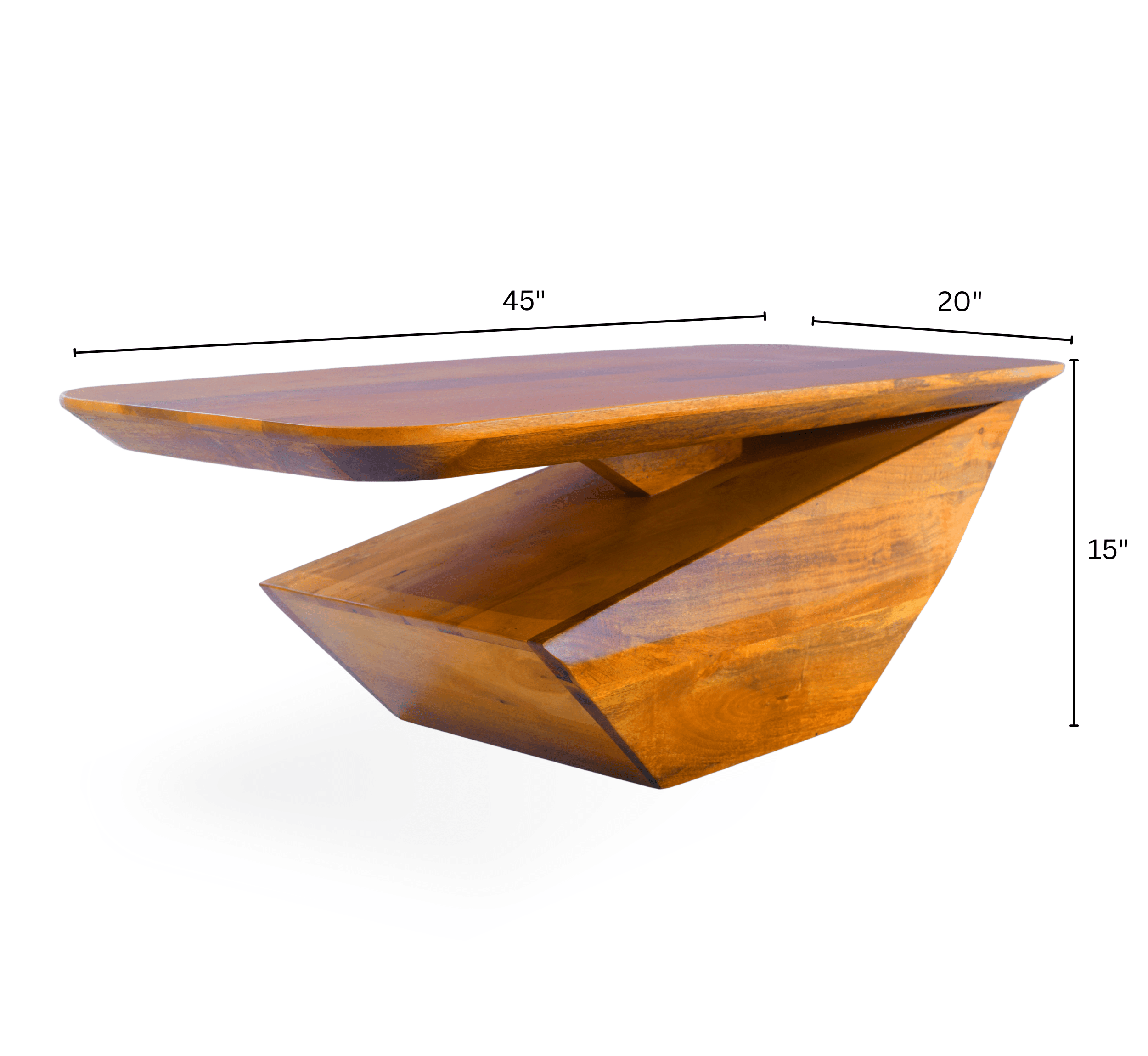 Gharaana Centre Tables Gravity Wooden Centre Table