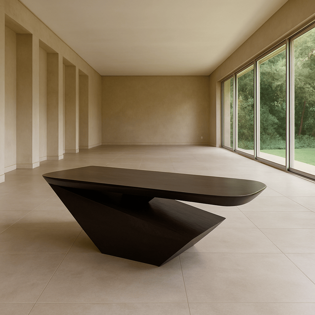 Gharaana Centre Tables Gravity Wooden Centre Table - Large