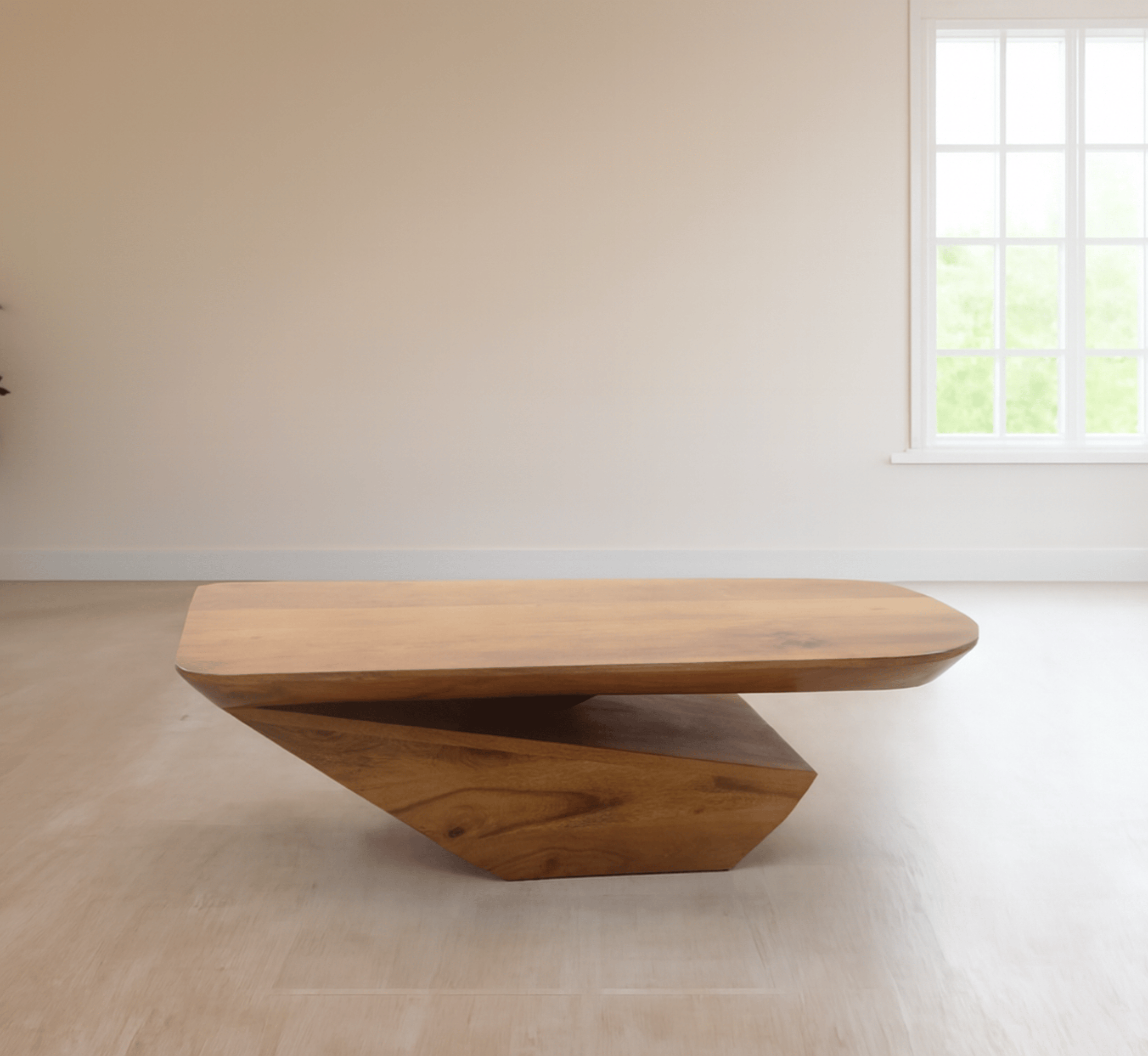 Gharaana Centre Tables Gravity Wooden Centre Table - Small