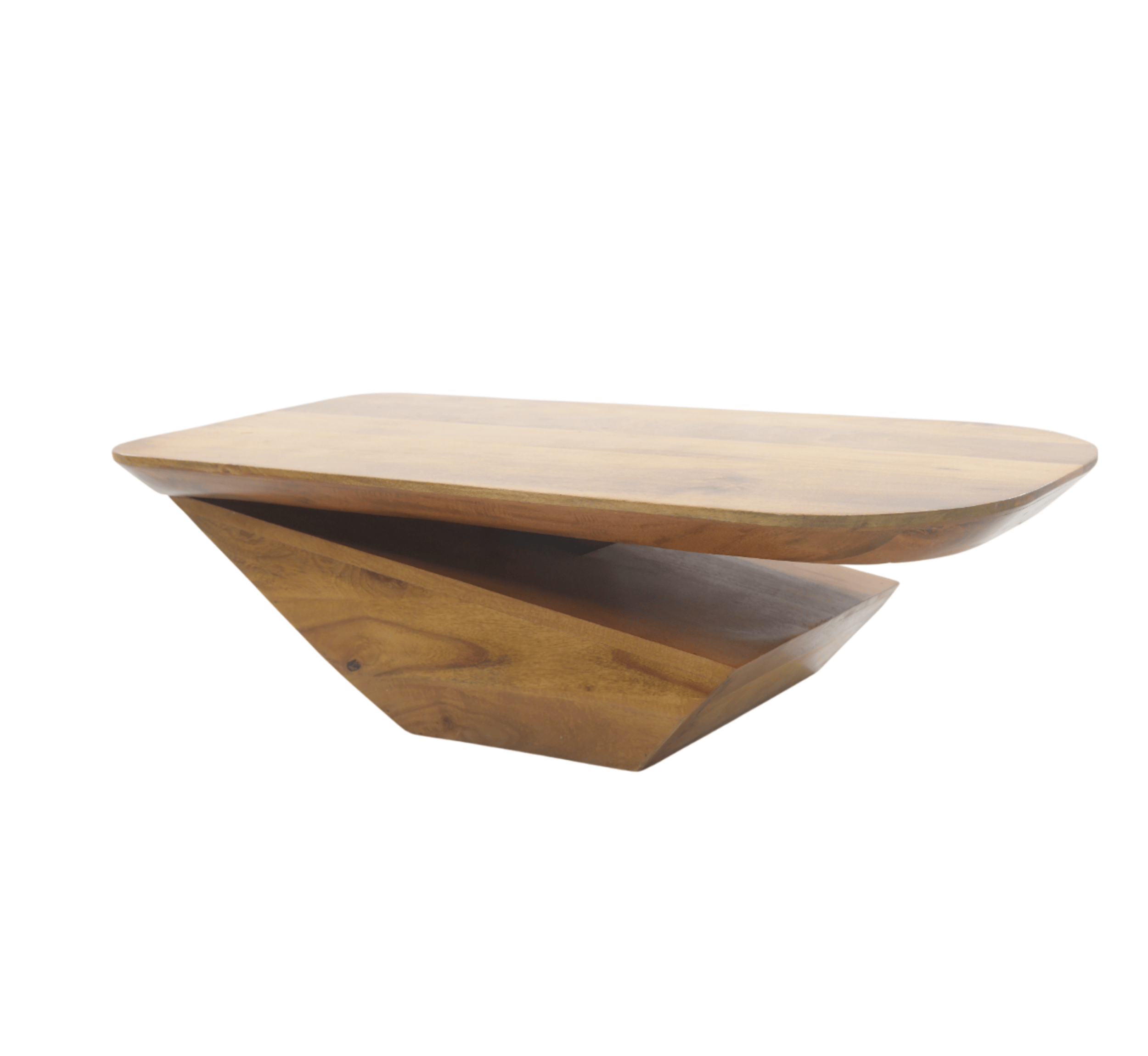 Gharaana Centre Tables Gravity Wooden Centre Table - Small