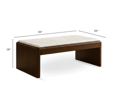 Gharaana Centre Tables Ivana Wooden Centre Table