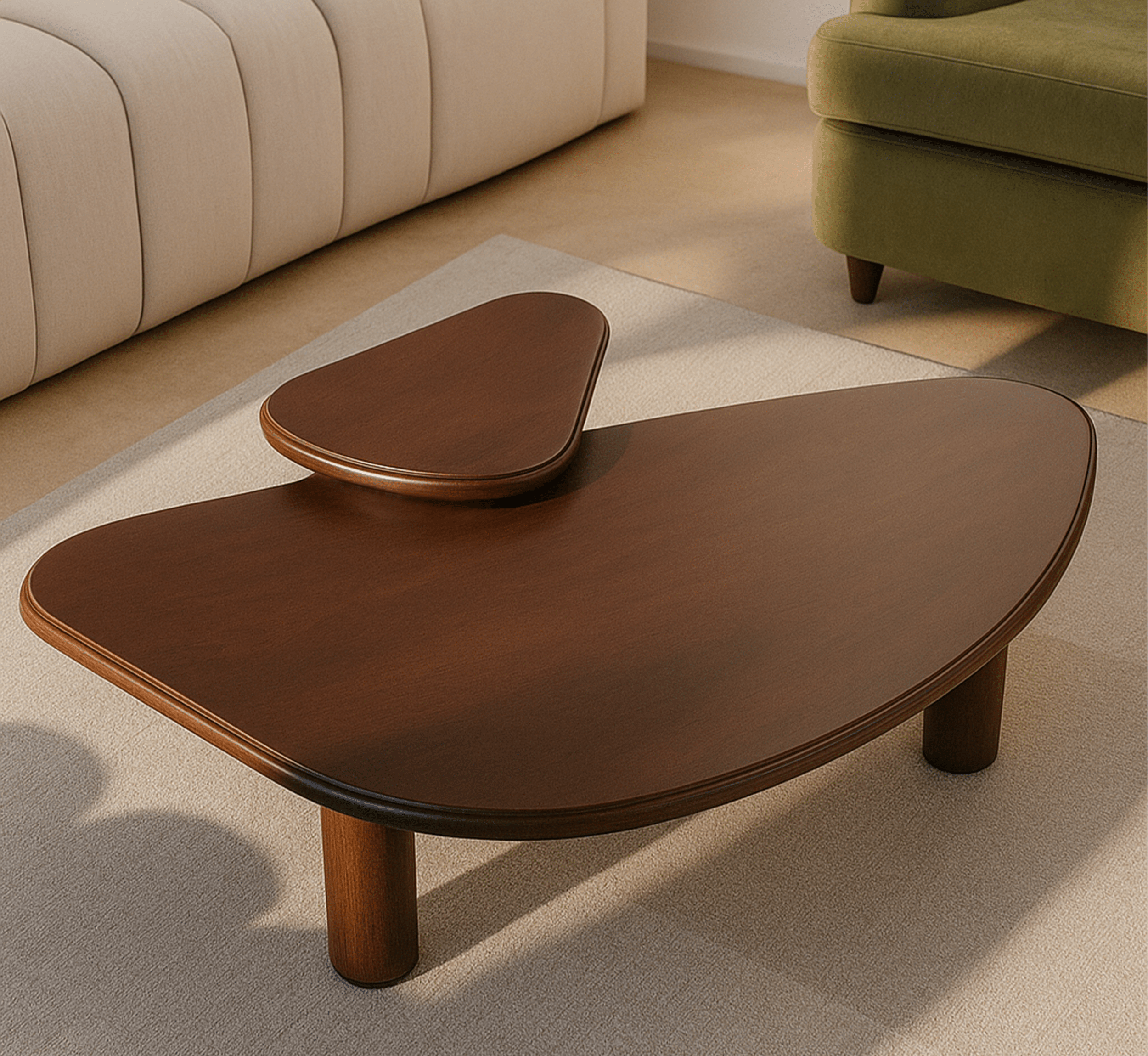 Gharaana Centre Tables Karma Wooden Centre Table