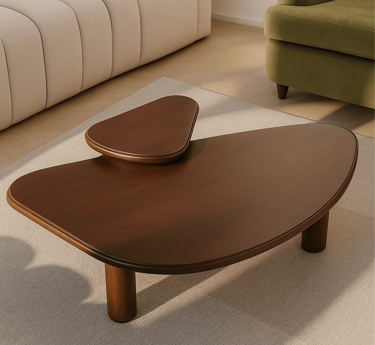 Gharaana Centre Tables Karma Wooden Centre Table