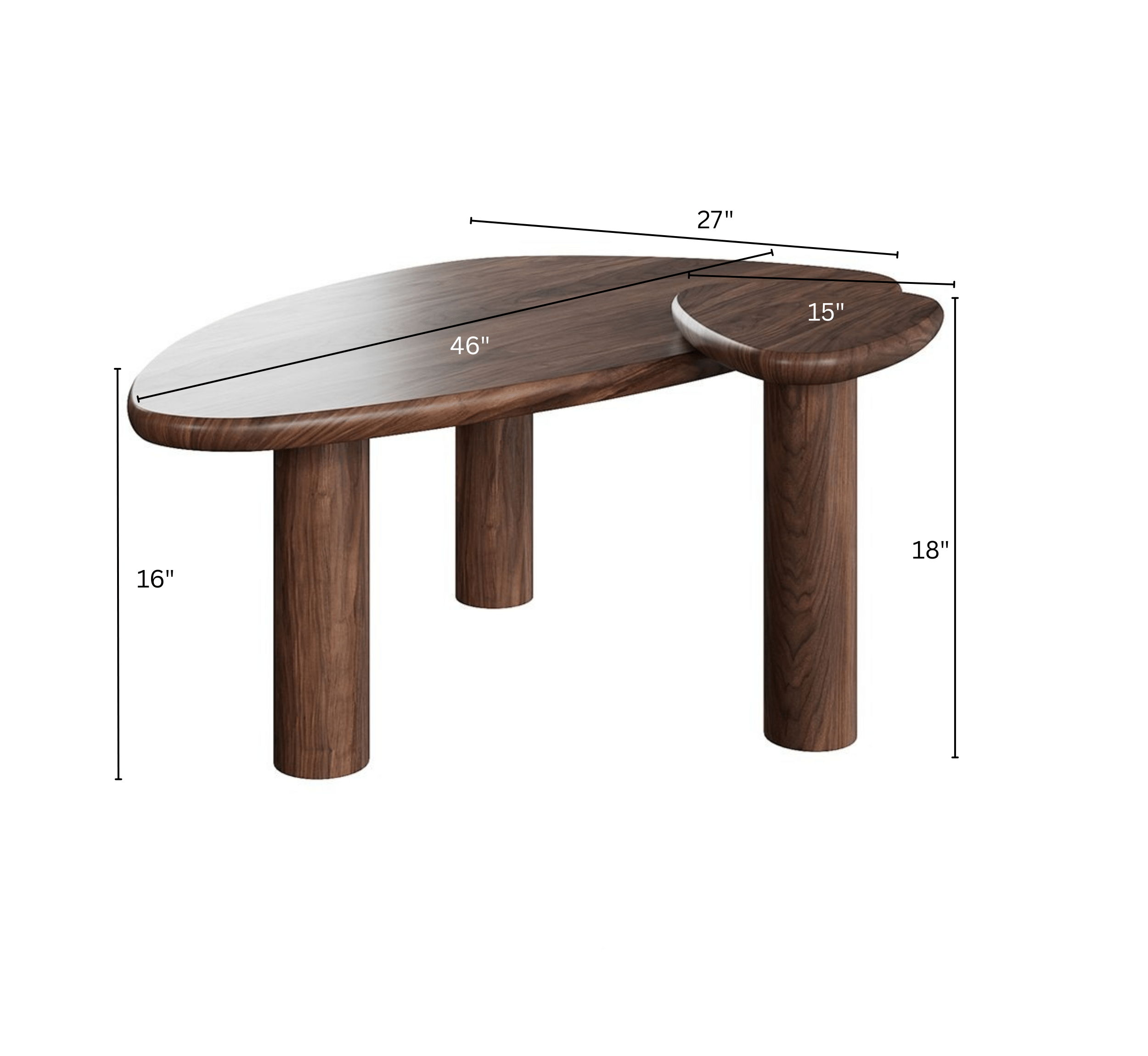 Gharaana Centre Tables Karma Wooden Centre Table