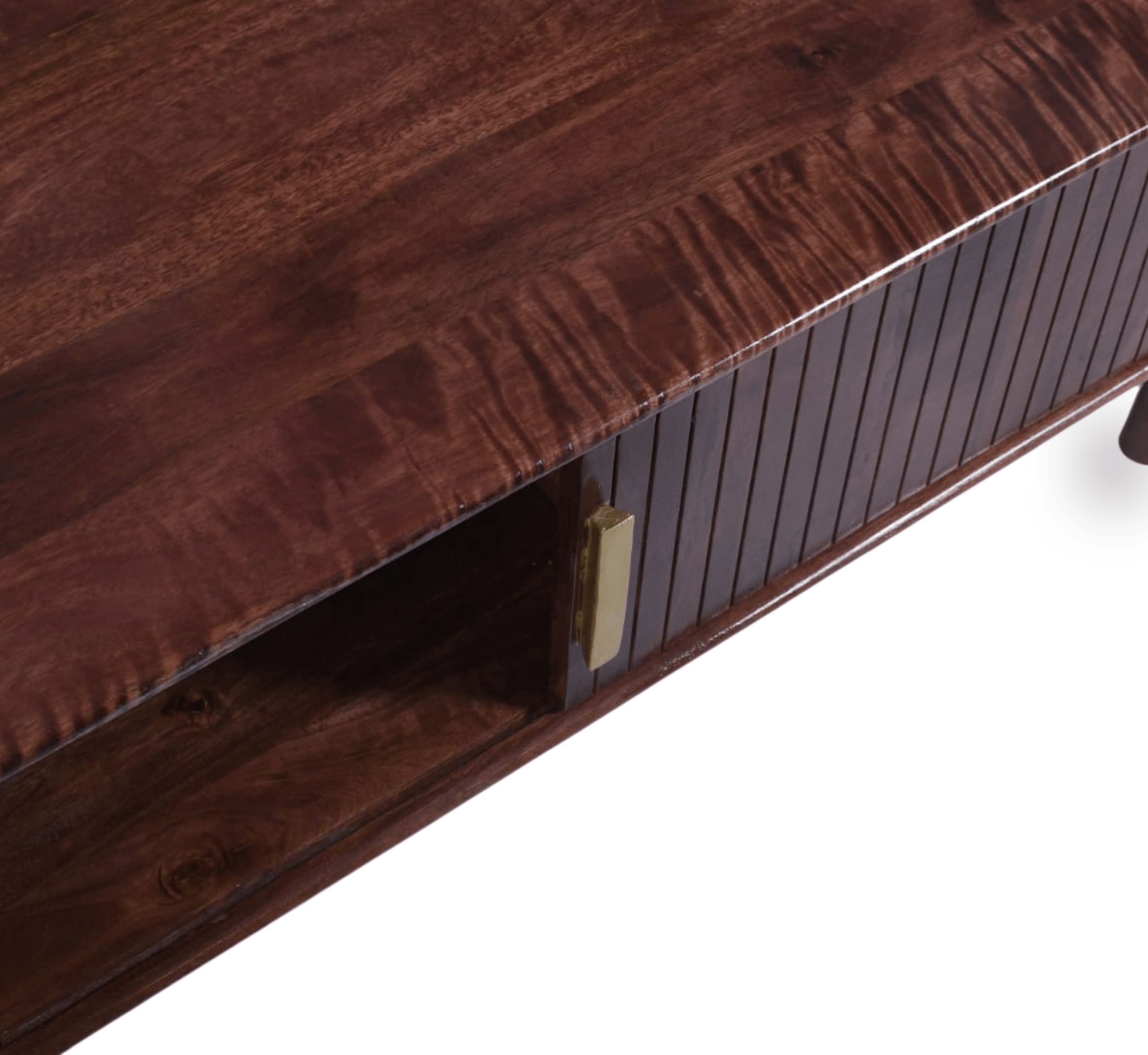 Gharaana Centre Tables Kram Wooden Storage Centre Table