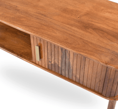 Gharaana Centre Tables Kram Wooden Storage Centre Table