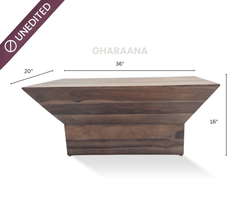 Luxe Sheesham Wood Teapoy Table - Centre Tables - Gharaana
