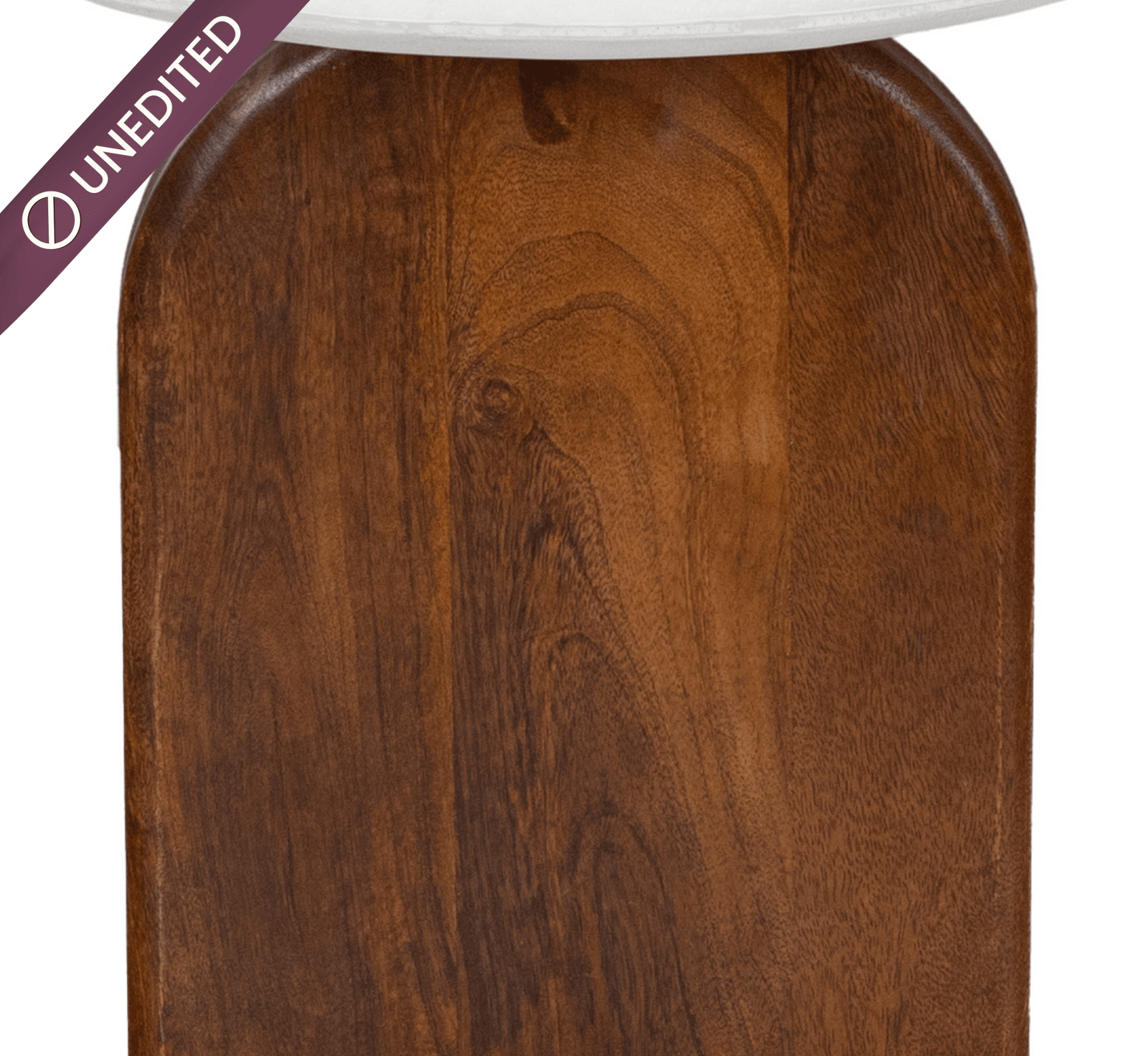 Ohana Natural Marble Minimalist Centre Table & Side Table Combo - Centre Tables - Gharaana