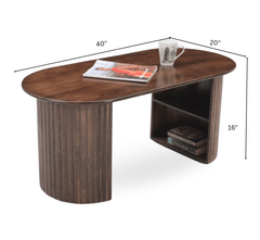 Gharaana Centre Tables Sloan Wooden Storage Centre Table