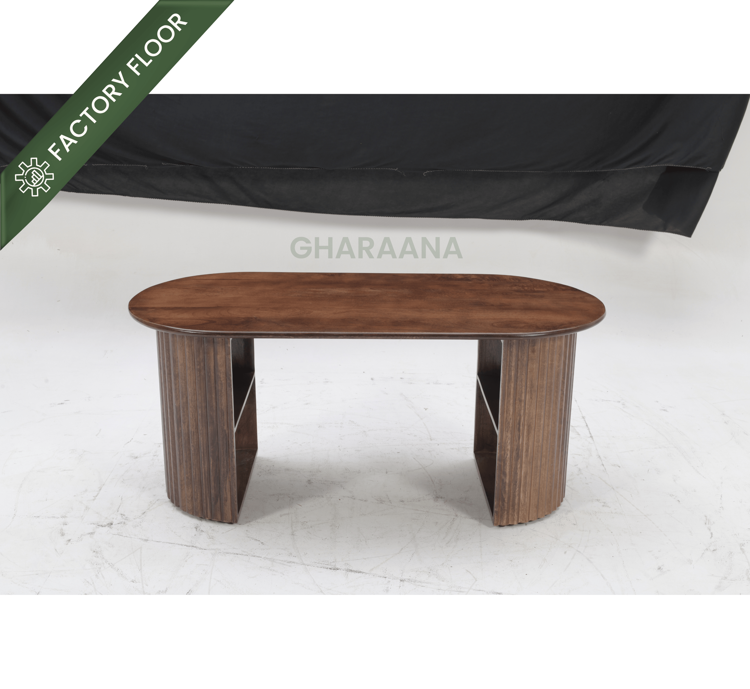 Gharaana Centre Tables Sloan Wooden Storage Centre Table