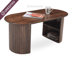Gharaana Centre Tables Sloan Wooden Storage Centre Table