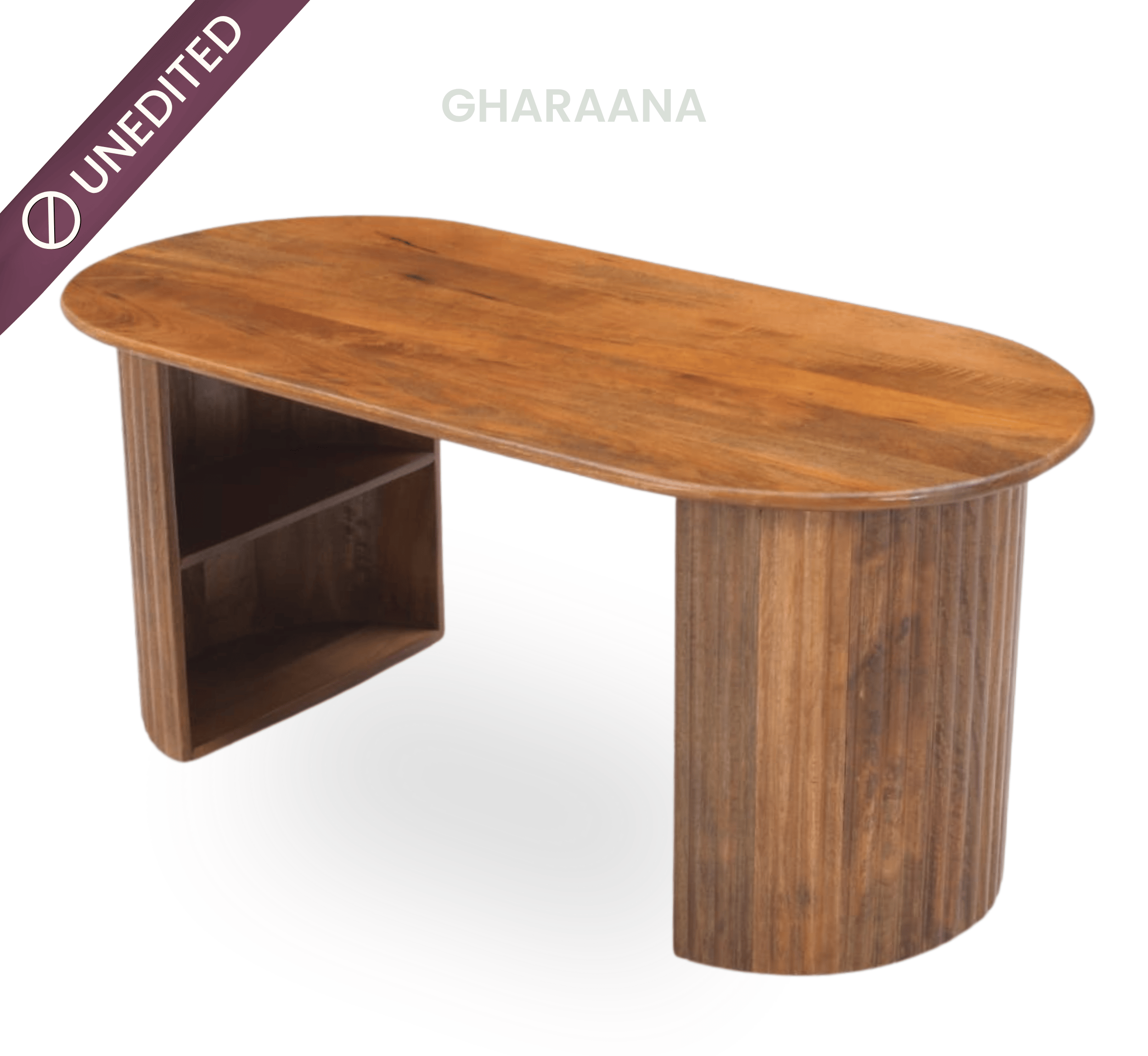 Gharaana Centre Tables Sloan Wooden Storage Centre Table