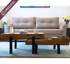Gharaana Coffee Table Panache Wooden Nesting Centre Tables