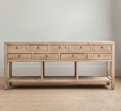 Gharaana Console Tables Aarna 7FT Wide Storage Console Table