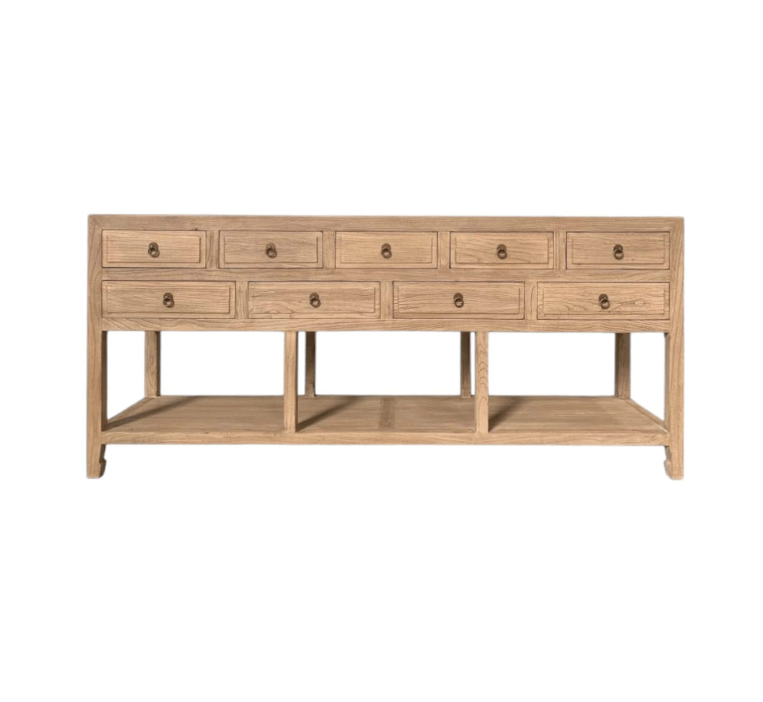 Gharaana Console Tables Aarna 7FT Wide Storage Console Table