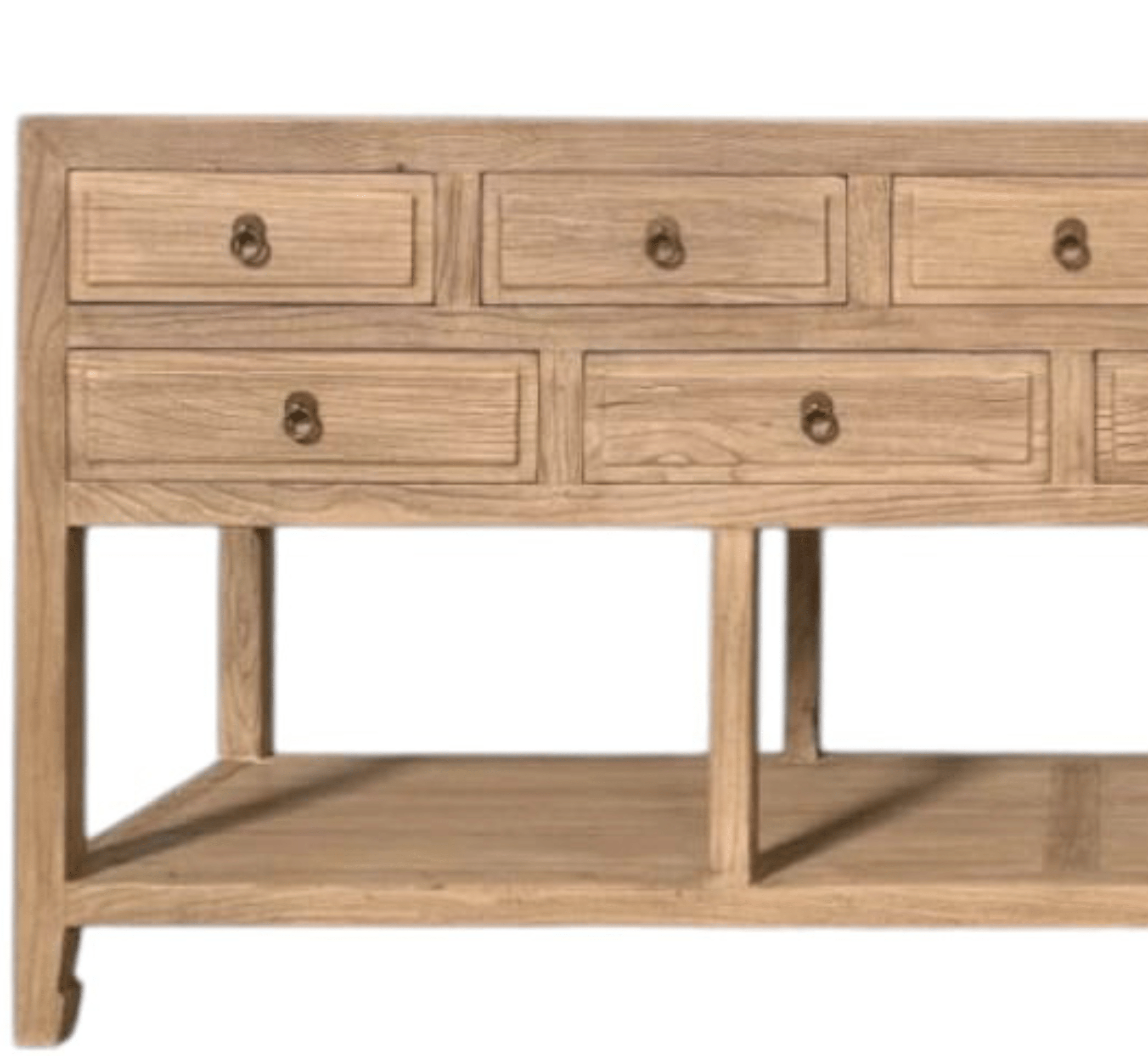 Gharaana Console Tables Aarna 7FT Wide Storage Console Table