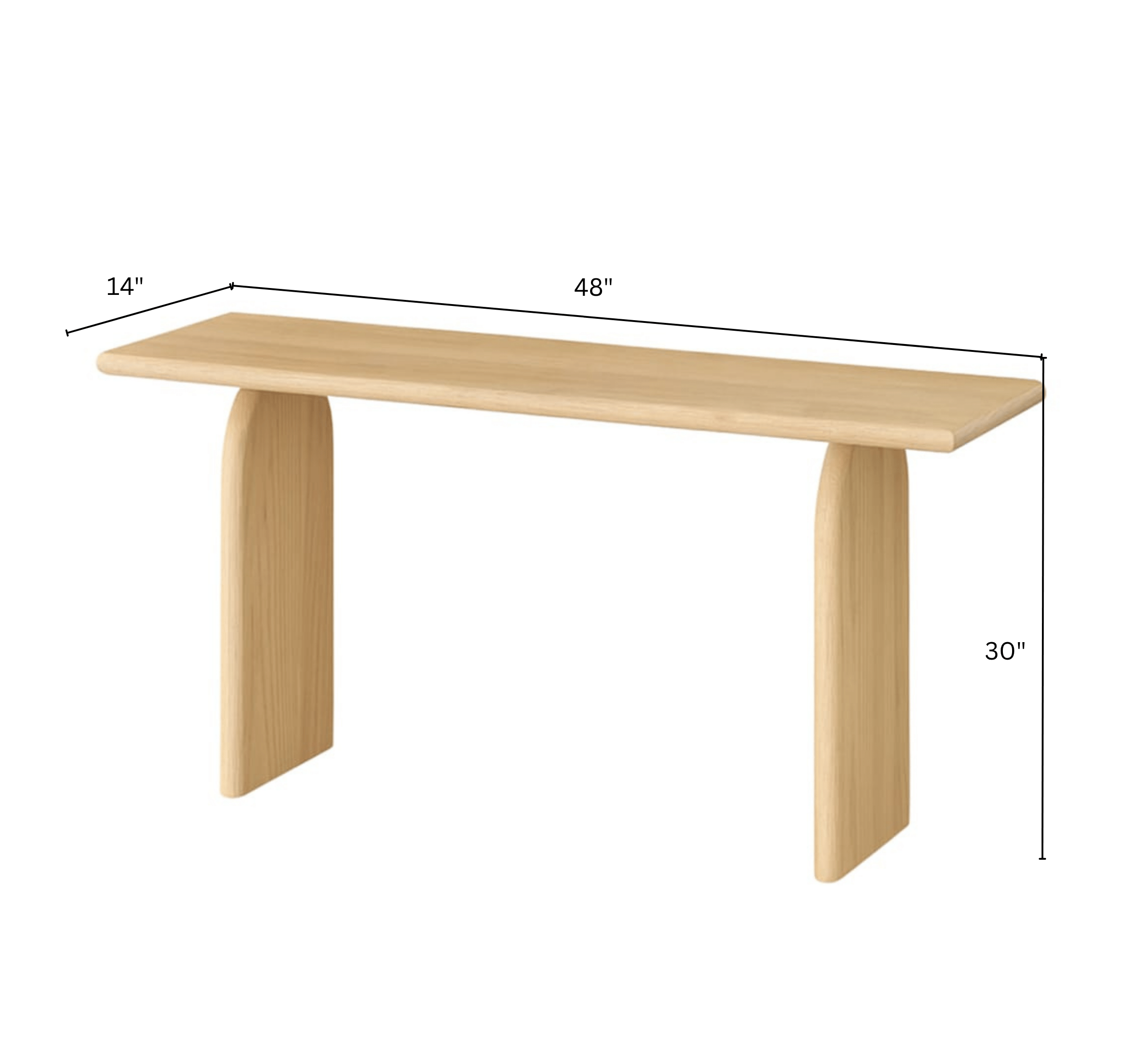 Gharaana Console Tables Akaaya Wooden Console Table