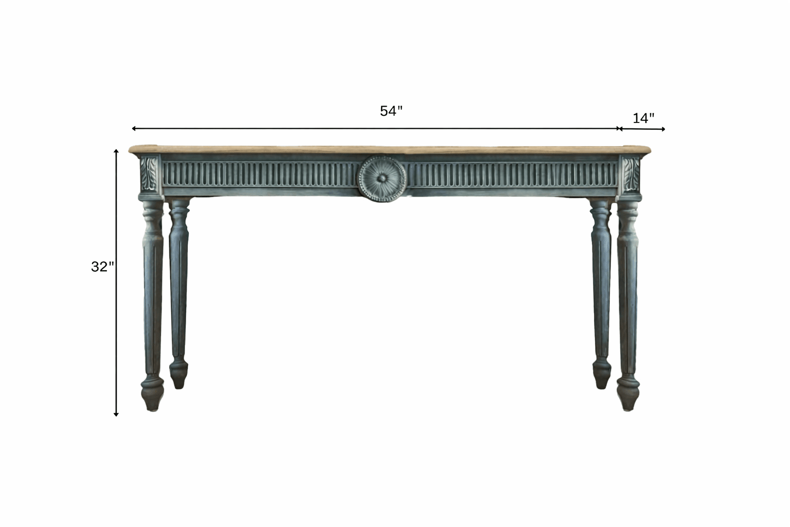 Amara Wooden Console Table - Console Tables - Gharaana