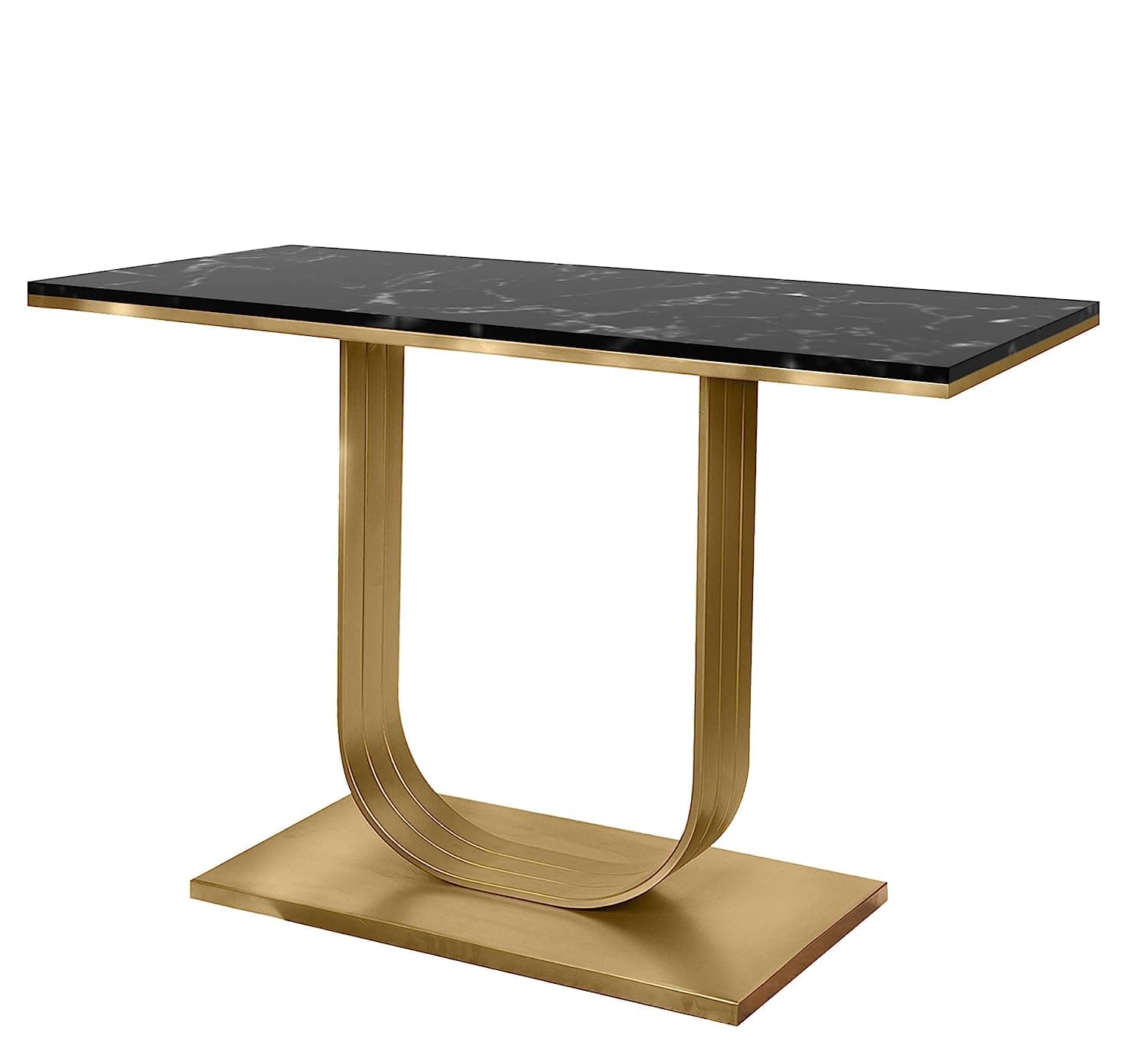 Gharaana Console Tables Cei Marble-Top Accent Console