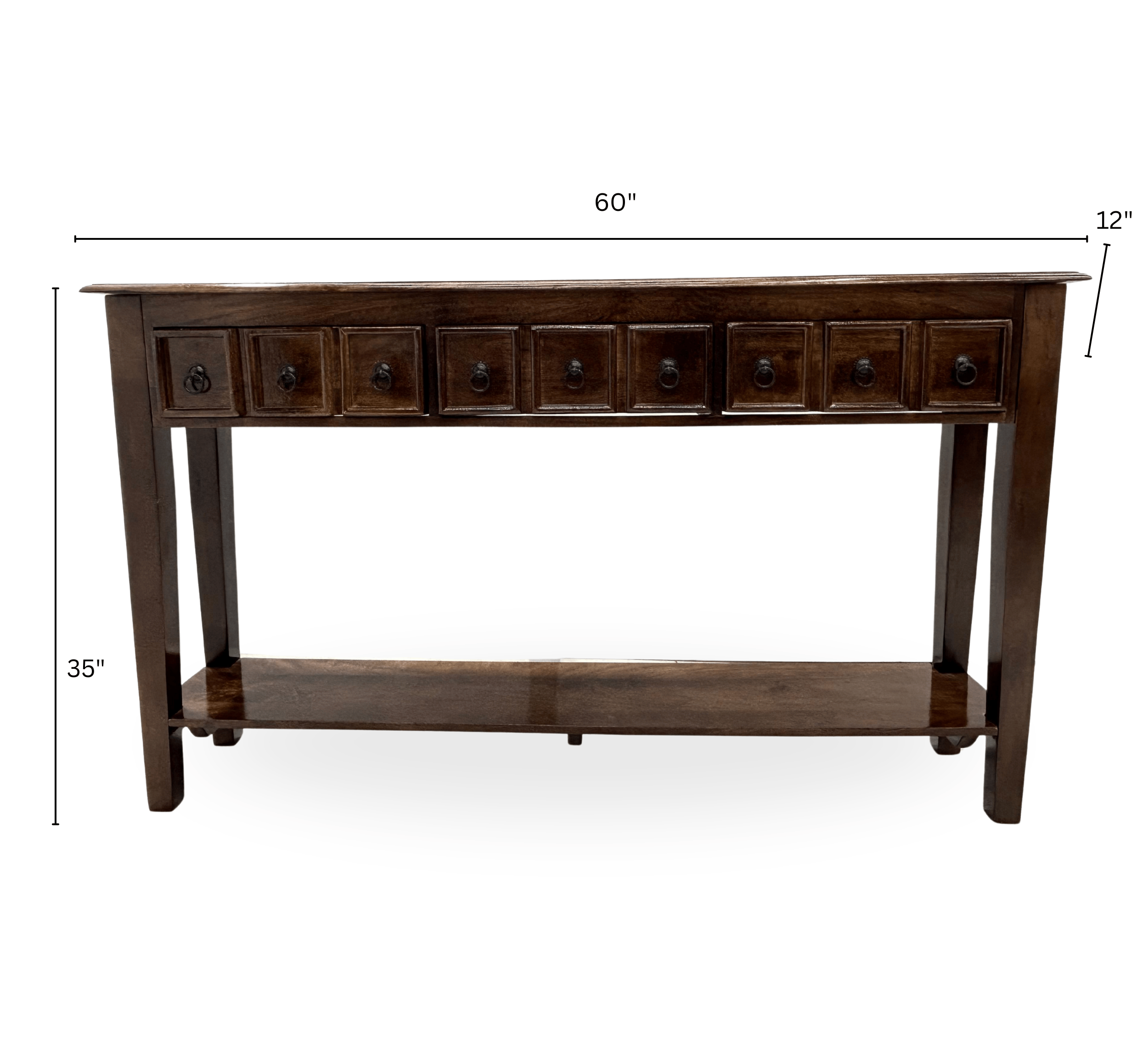 Gharaana Console Tables Ella Wooden Console Table