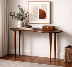 Gharaana Console Tables Halo Wooden Console Table