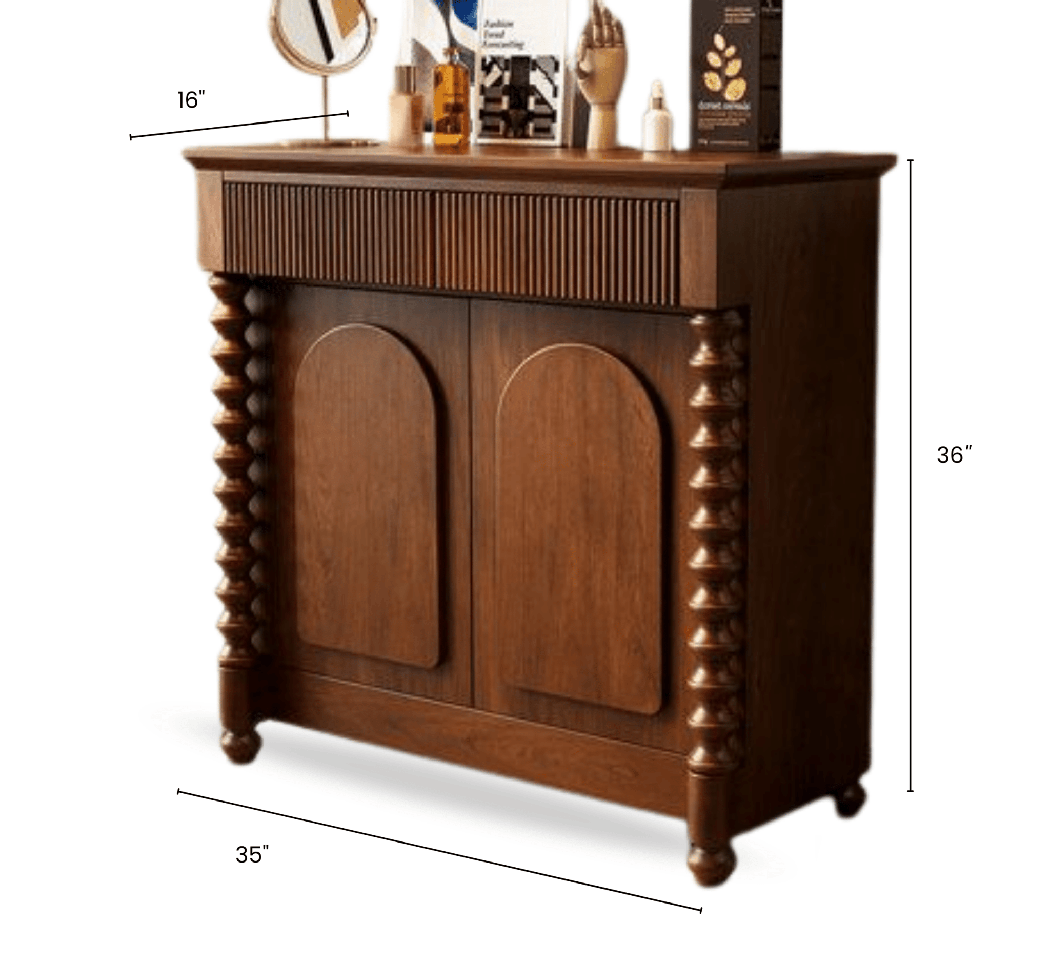 Kanak Wooden Console Table - Console Tables - Gharaana