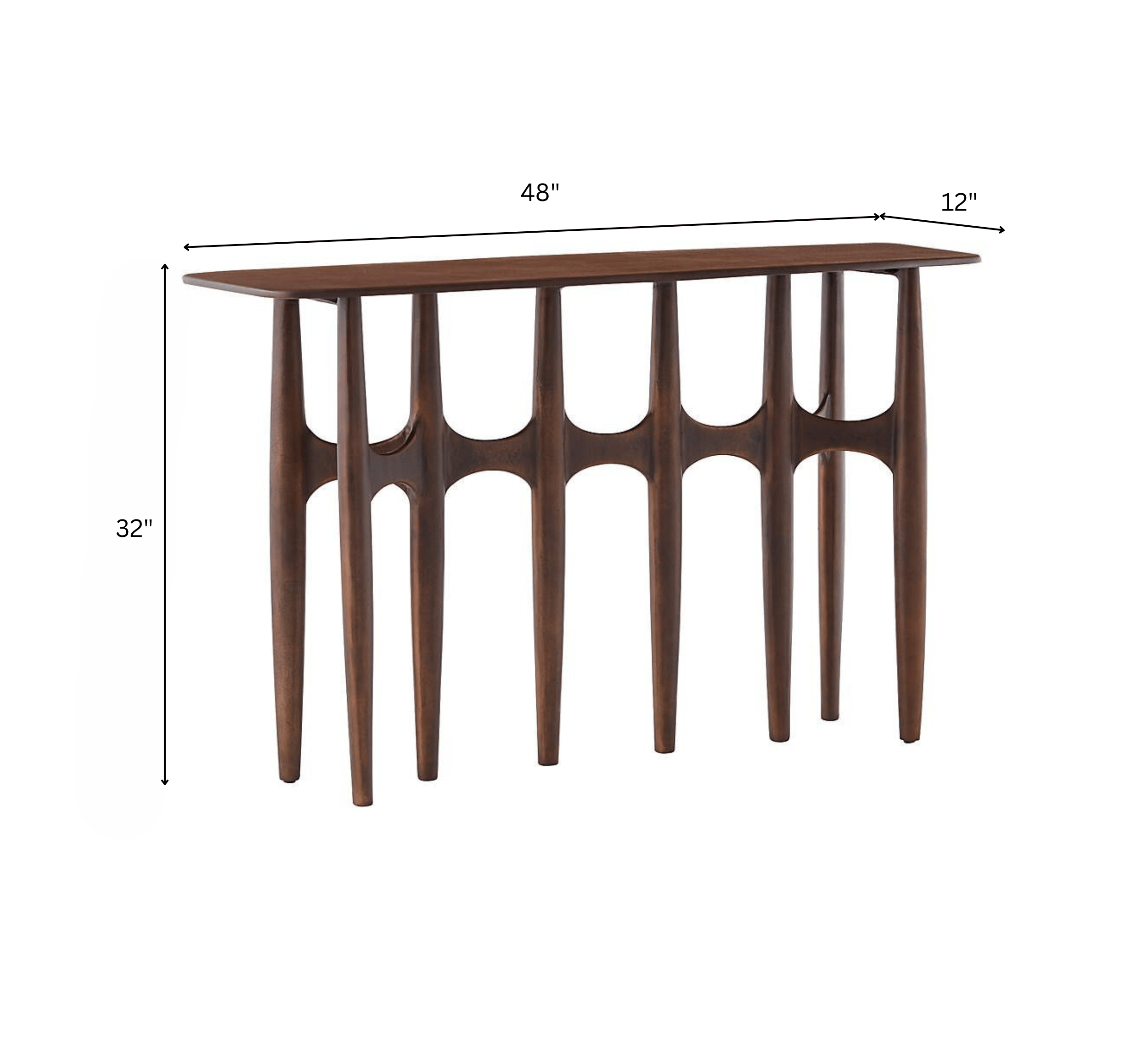 Gharaana Console Tables Lara Wooden Console Table