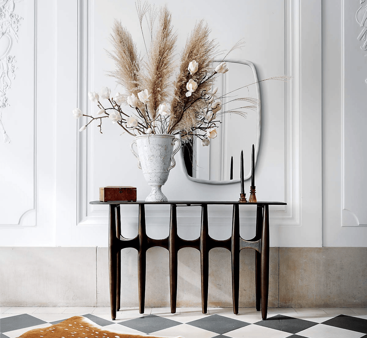 Gharaana Console Tables Lara Wooden Console Table