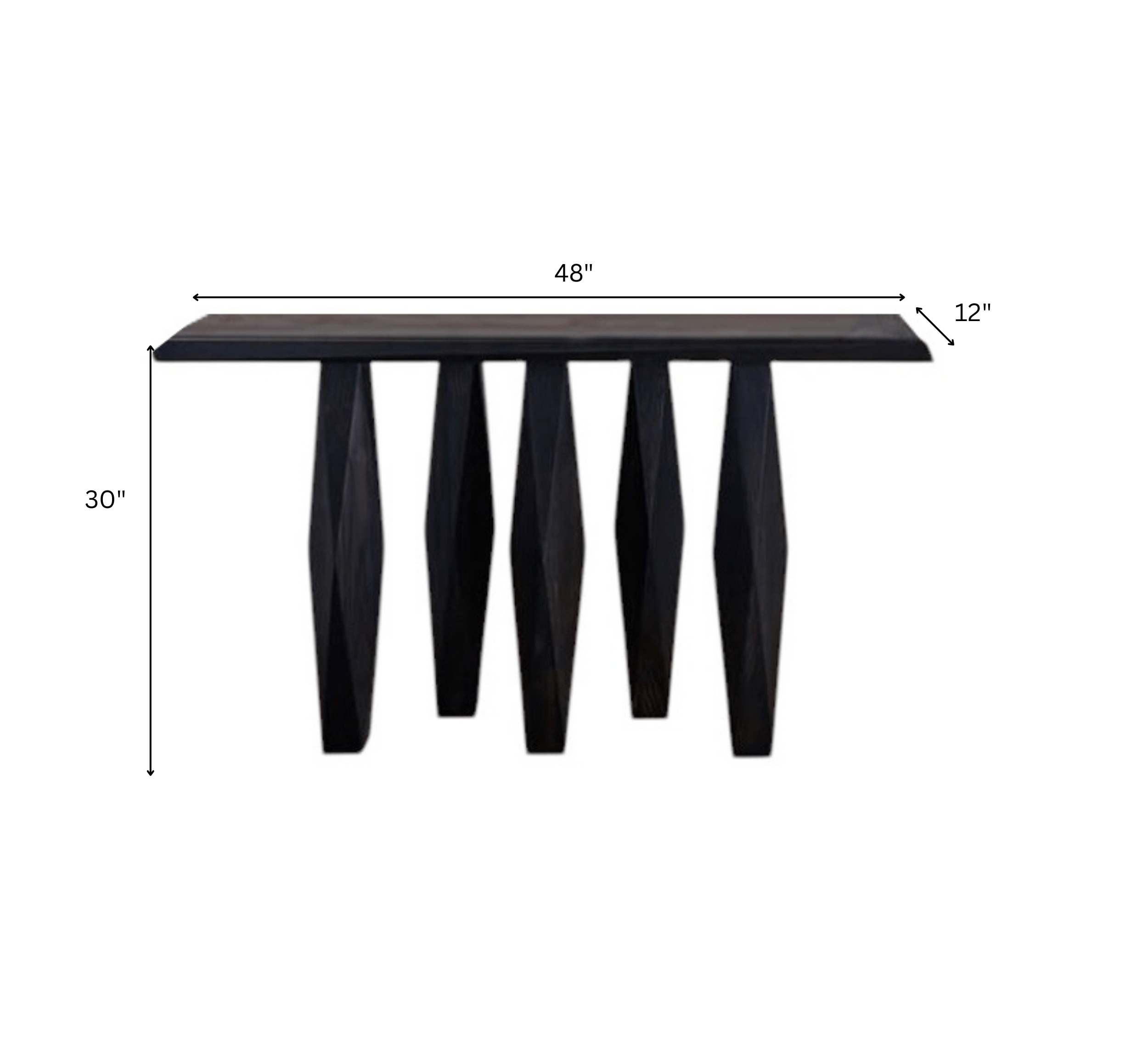 Gharaana Console Tables Magnum Wooden Console Table
