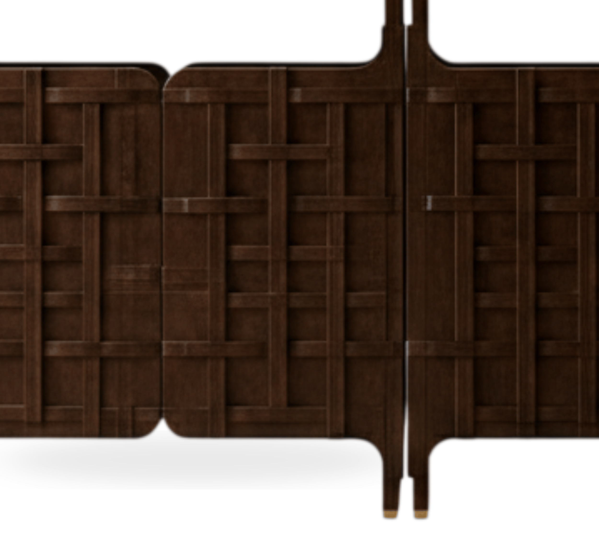 Gharaana Console Tables Rekha Wooden Glass-Top Console Table