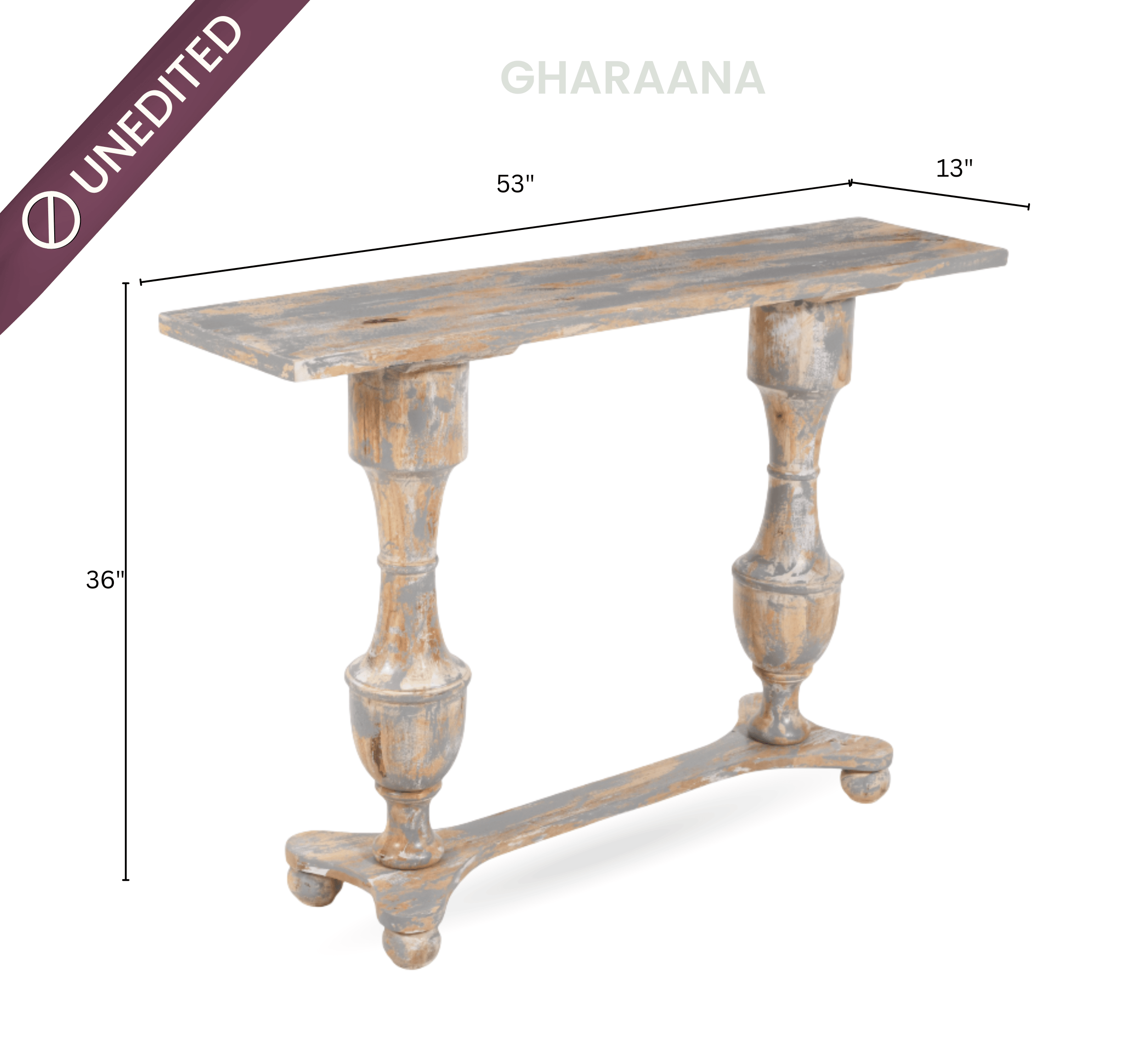 Gharaana Console Tables Ser Wooden Console Table