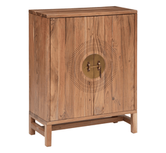 Gharaana Credenza Hutches Armour Wooden Storage Cabinet