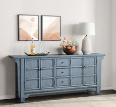 Gharaana Credenza Hutches Melange Wooden 6FT Console
