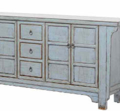 Gharaana Credenza Hutches Melange Wooden 6FT Console