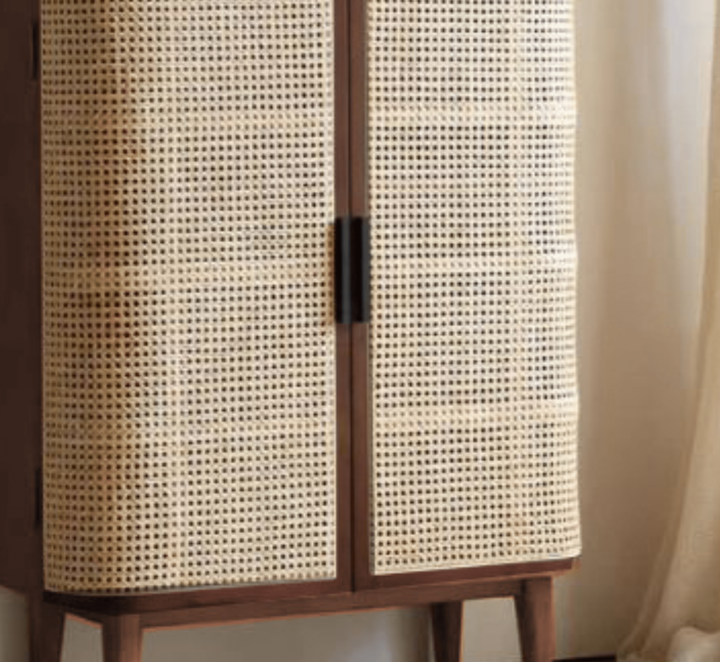 Gharaana Credenza Hutches Vyut 60" Wooden Bar Cabinet_Teak