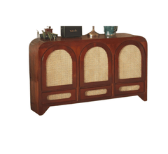 Gharaana Credenza Hutches Vyut Wooden 54" Crockery Cabinet