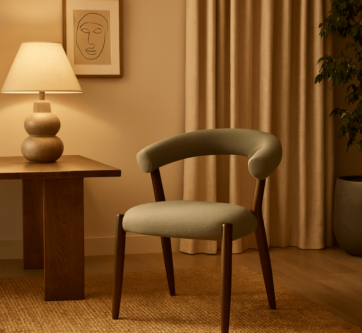 Gharaana Dining Chairs Celine S/2 Dining Chairs