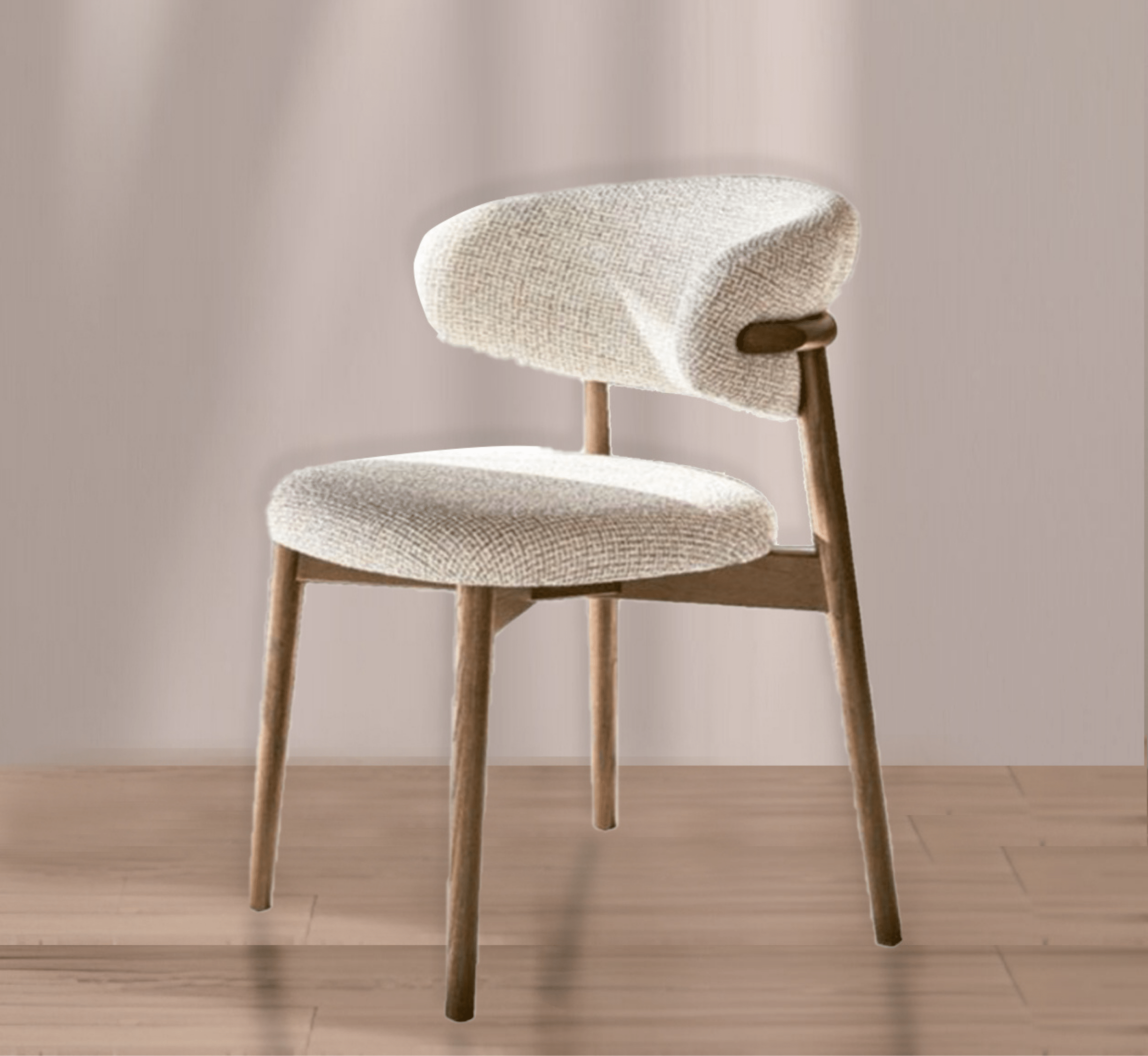 Gharaana Dining Chairs Crema S/2 Dining Chairs