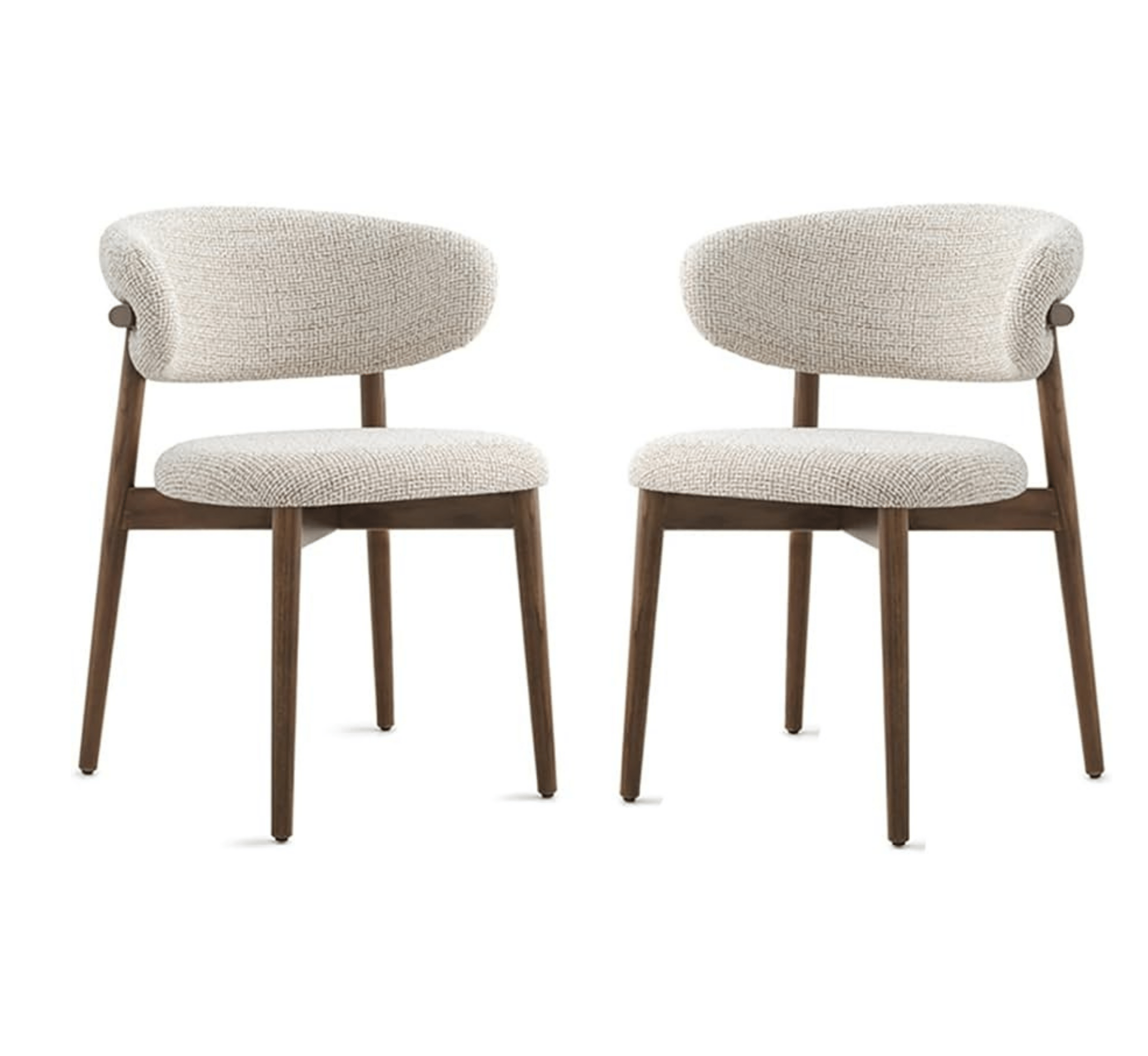 Gharaana Dining Chairs Crema S/2 Dining Chairs