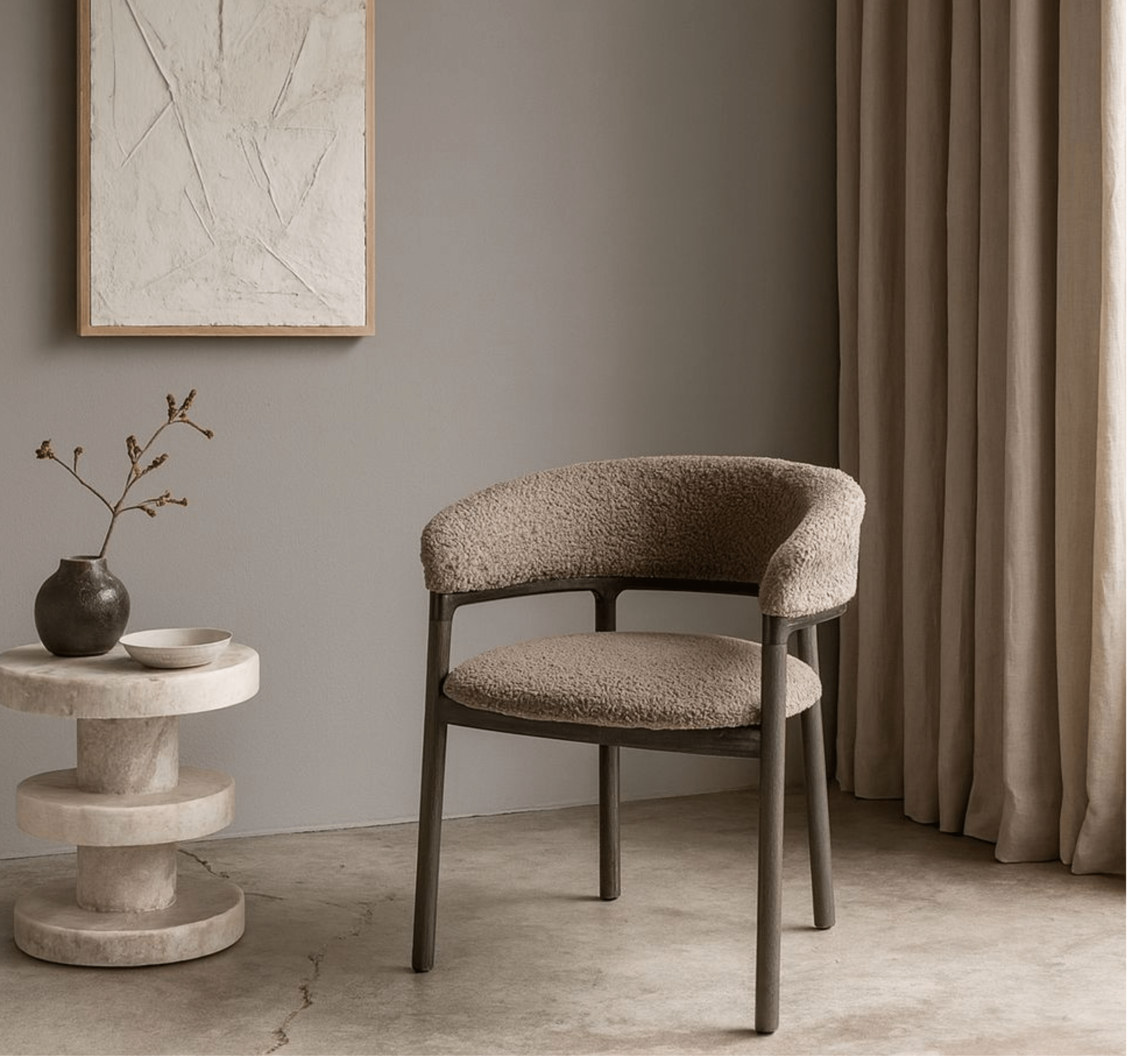 Gharaana Dining Chairs Noir S/2 Dining Chairs