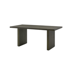 Gharaana Dining Set Flute Wooden Dining Table Set