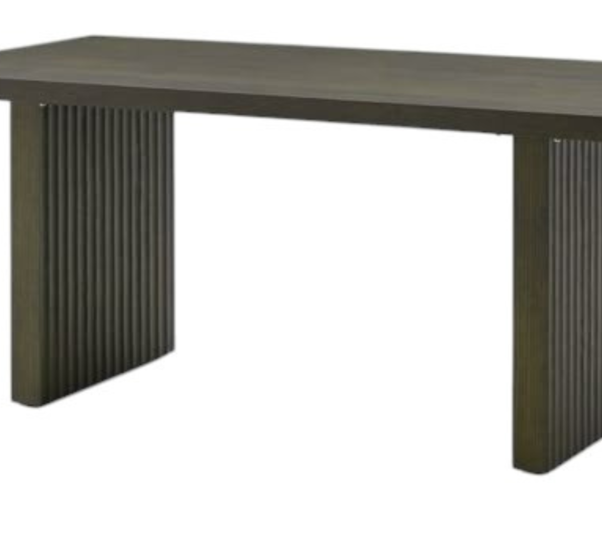 Gharaana Dining Set Flute Wooden Dining Table Set