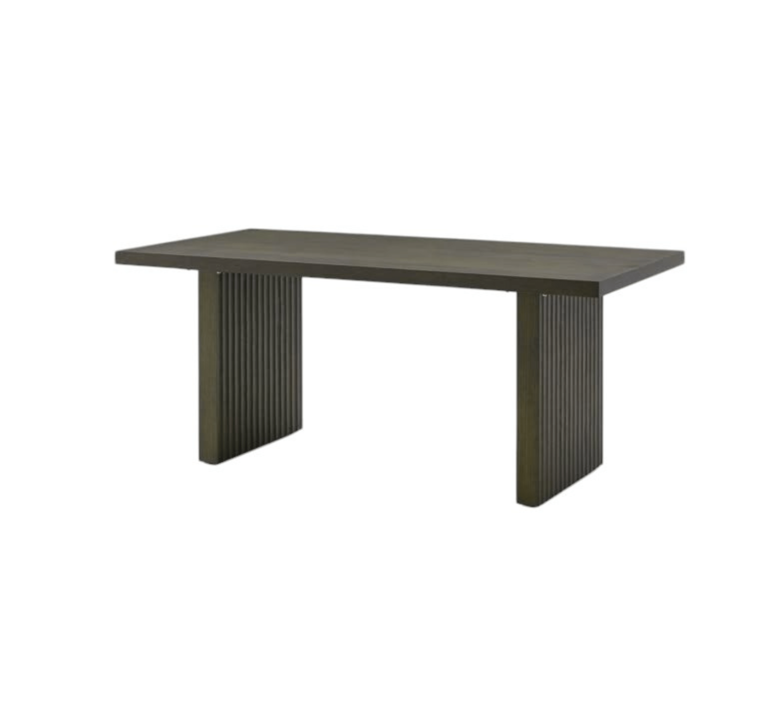 Gharaana Dining Set Flute Wooden Dining Table Set